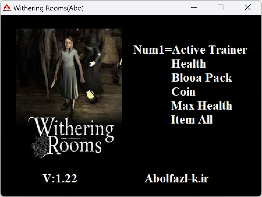 Withering Rooms v1.22 Trainer +5