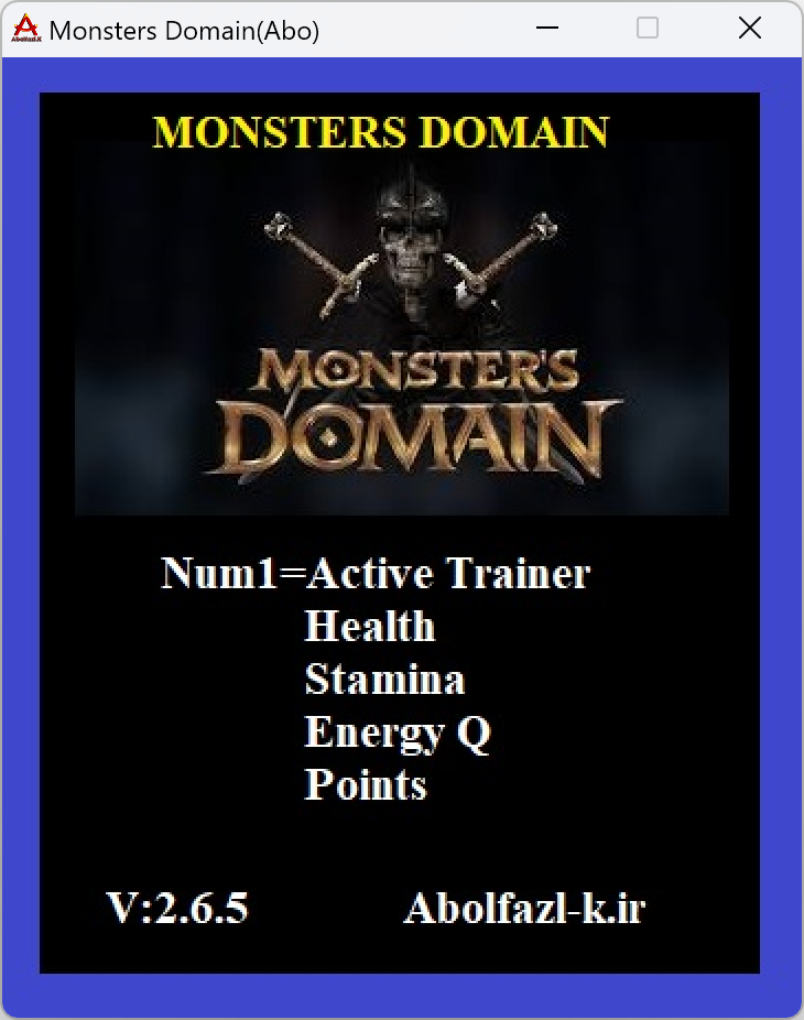 Monsters Domain v2.6.5 Trainer +4