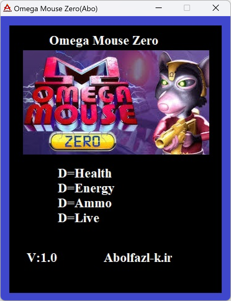 Omega Mouse Zero Trainer +4