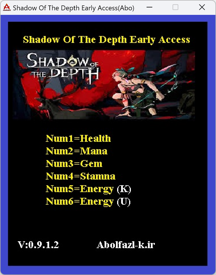 Shadow of the Depth v0.9.1.2 Trainer +6