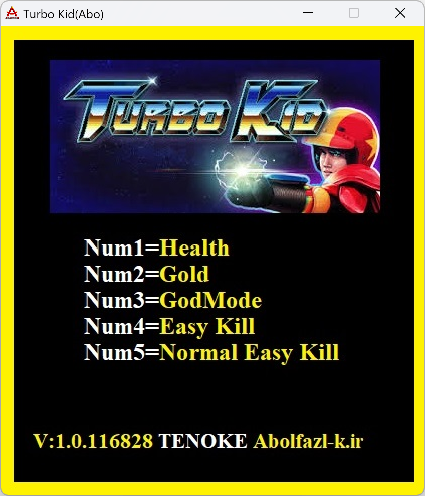 Turbo Kid v1.0.116828 Trainer +5