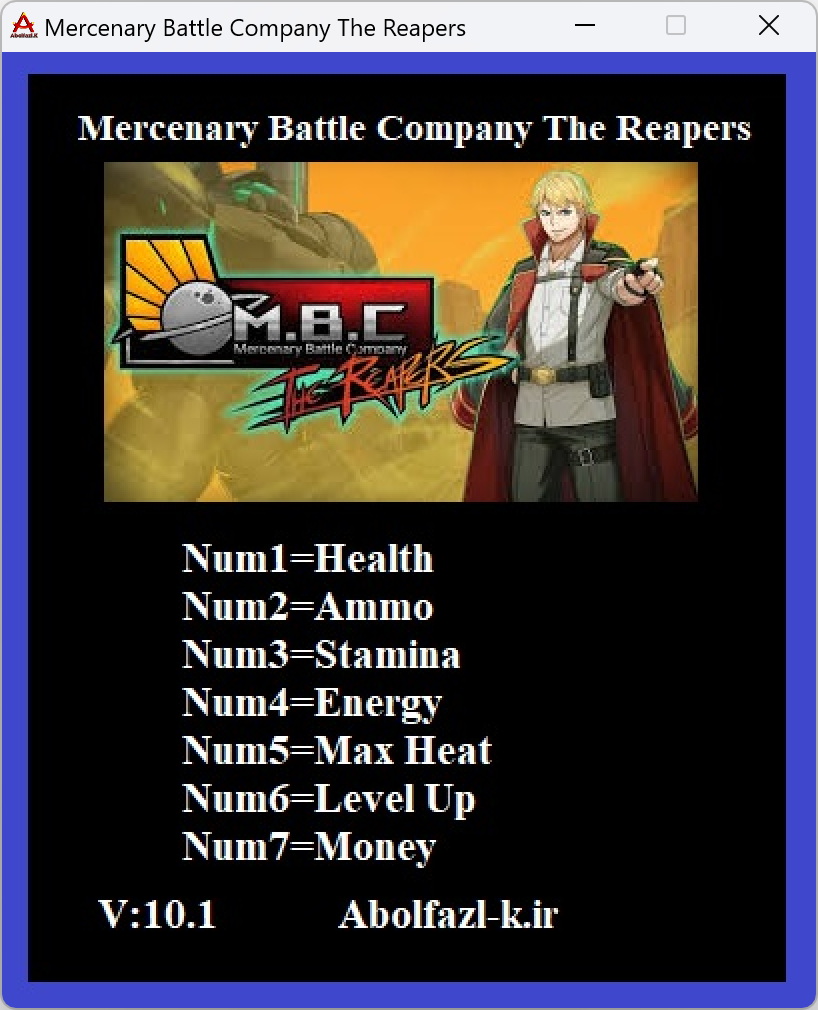 Mercenary Battle Company: The Reapers Trainer +7