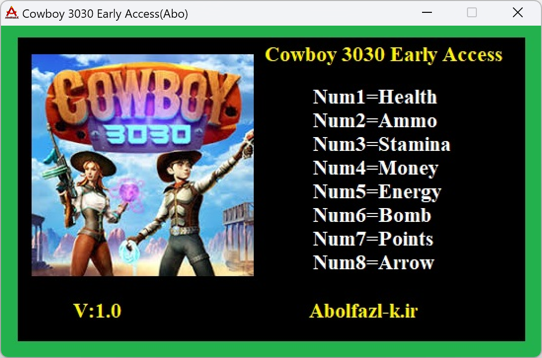Cowboy 3030 Trainer +8
