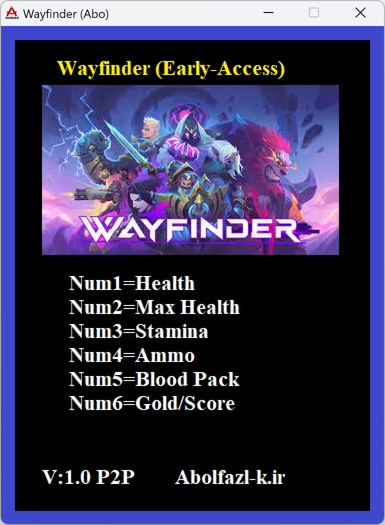 Wayfinder Trainer +6