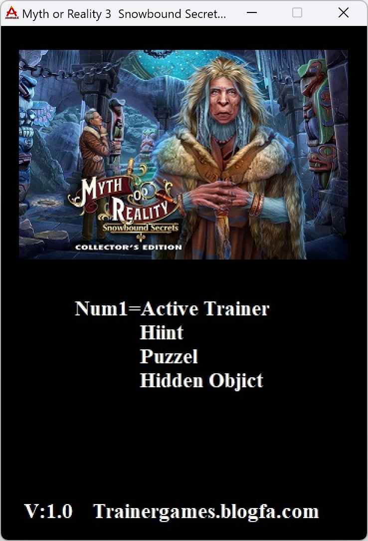 Myth Or Reality: Snowbound Secrets Collector's Edition Trainer +3