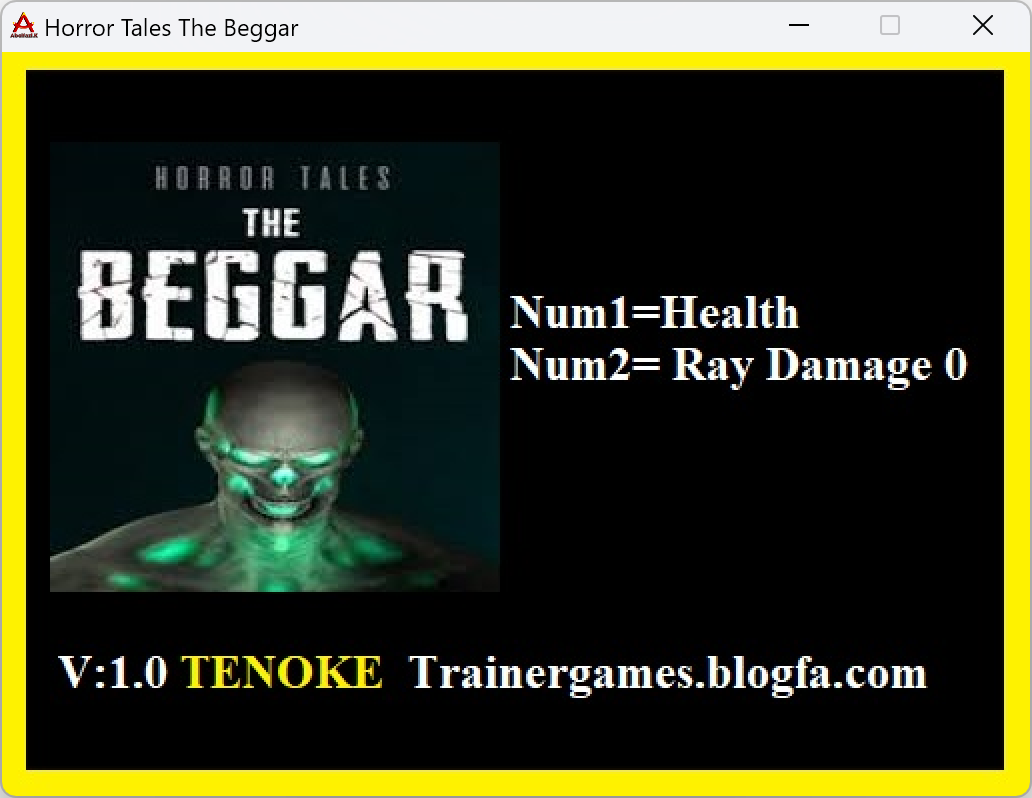 HORROR TALES: The Beggar Trainer +2