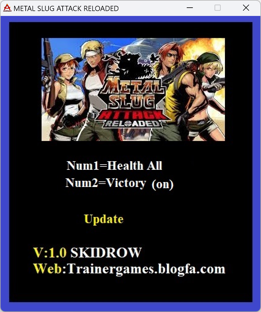 METAL SLUG ATTACK RELOADED Trainer +2