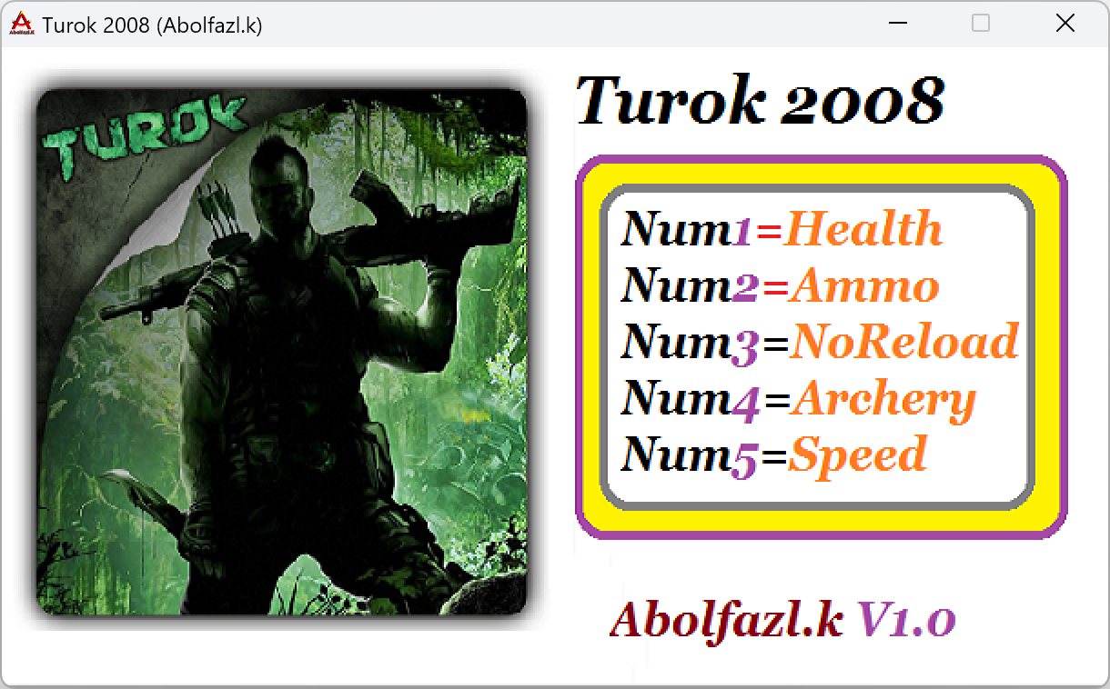 Turok 2008 Trainer +5