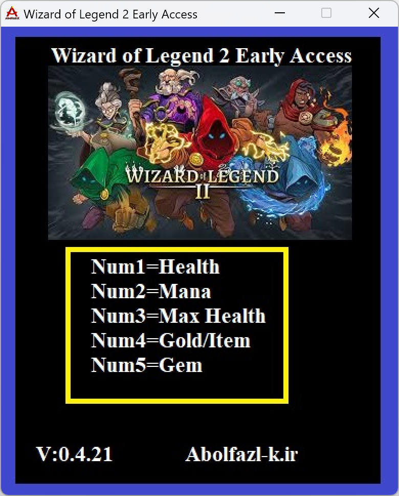 Wizard of Legend 2 v0.4.21 Trainer +5