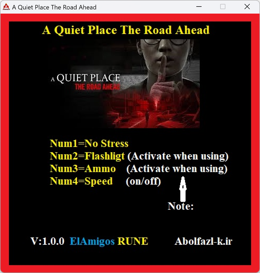 A Quiet Place: The Road Ahead Trainer +4