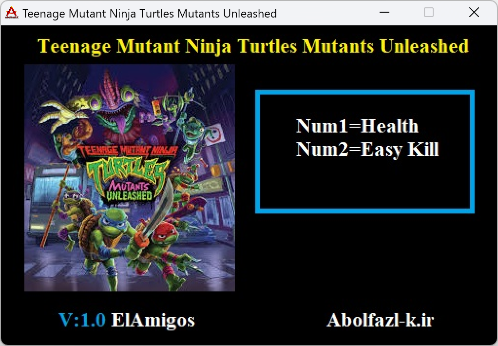 Teenage Mutant Ninja Turtles: Mutants Unleashed Trainer +2