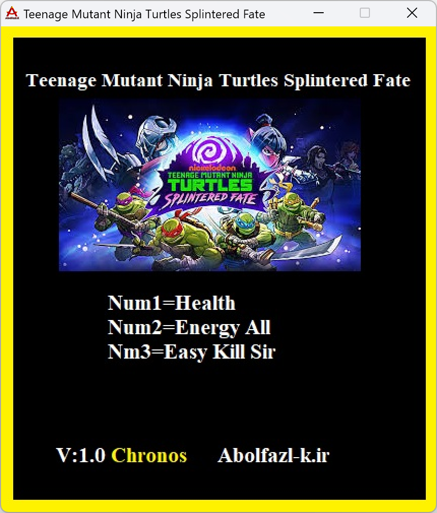 Teenage Mutant Ninja Turtles: Splintered Fate Trainer +3