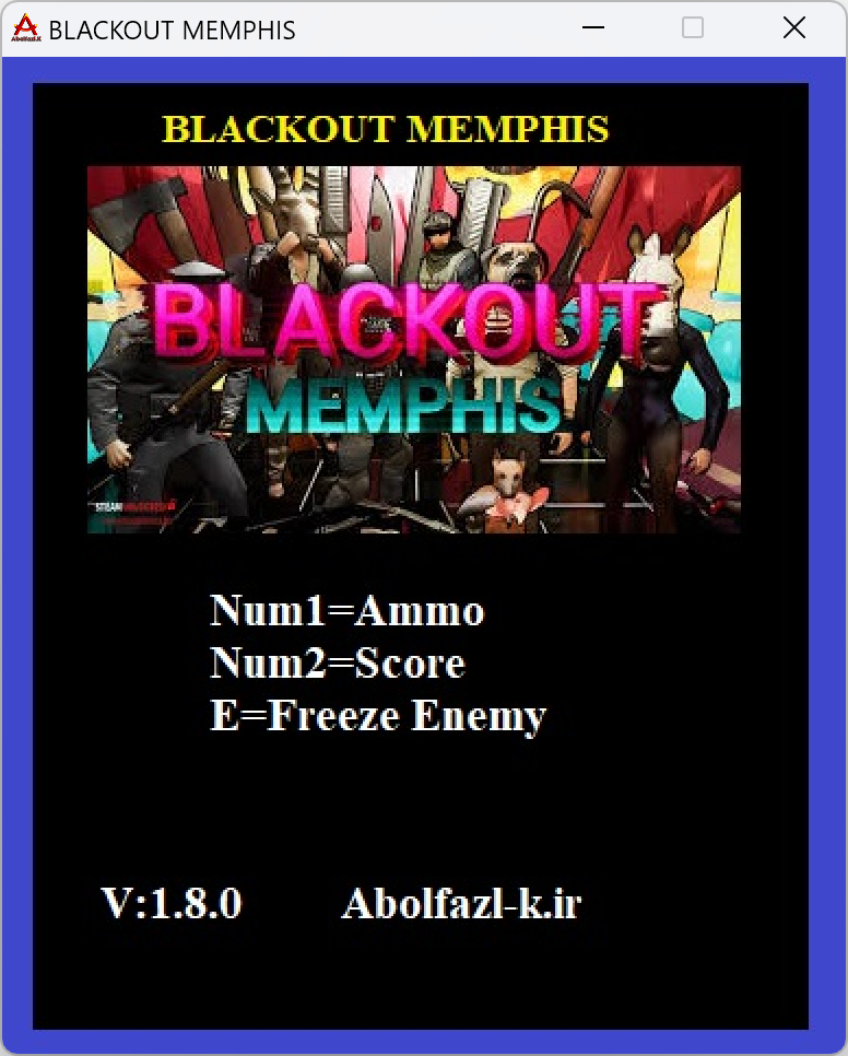 Blackout Memphis v1.0.8 Trainer +3