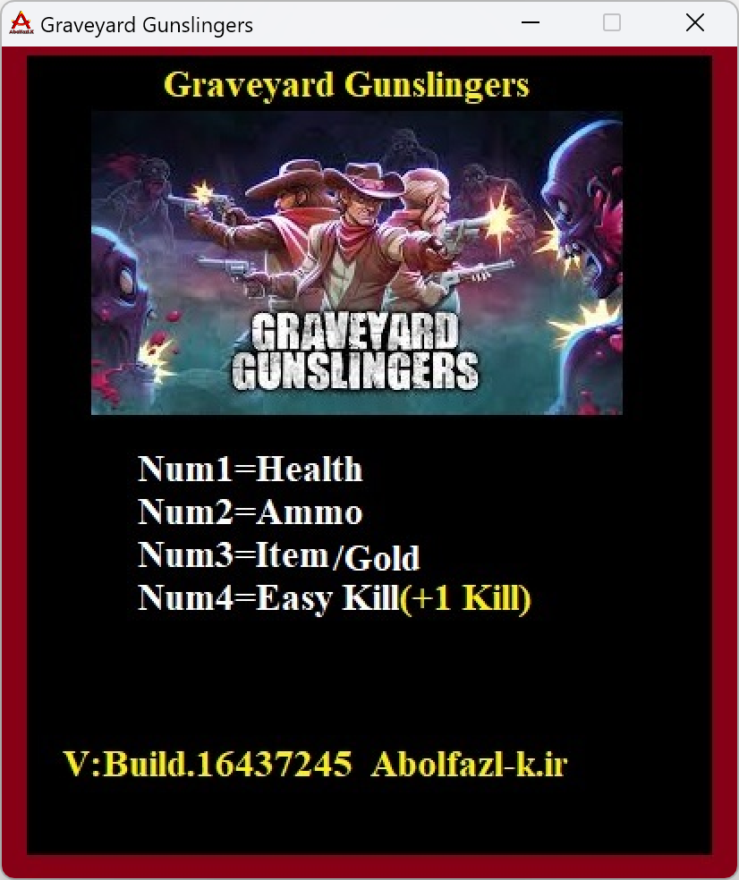 Graveyard Gunslingers vBuild 16437245 Trainer +4