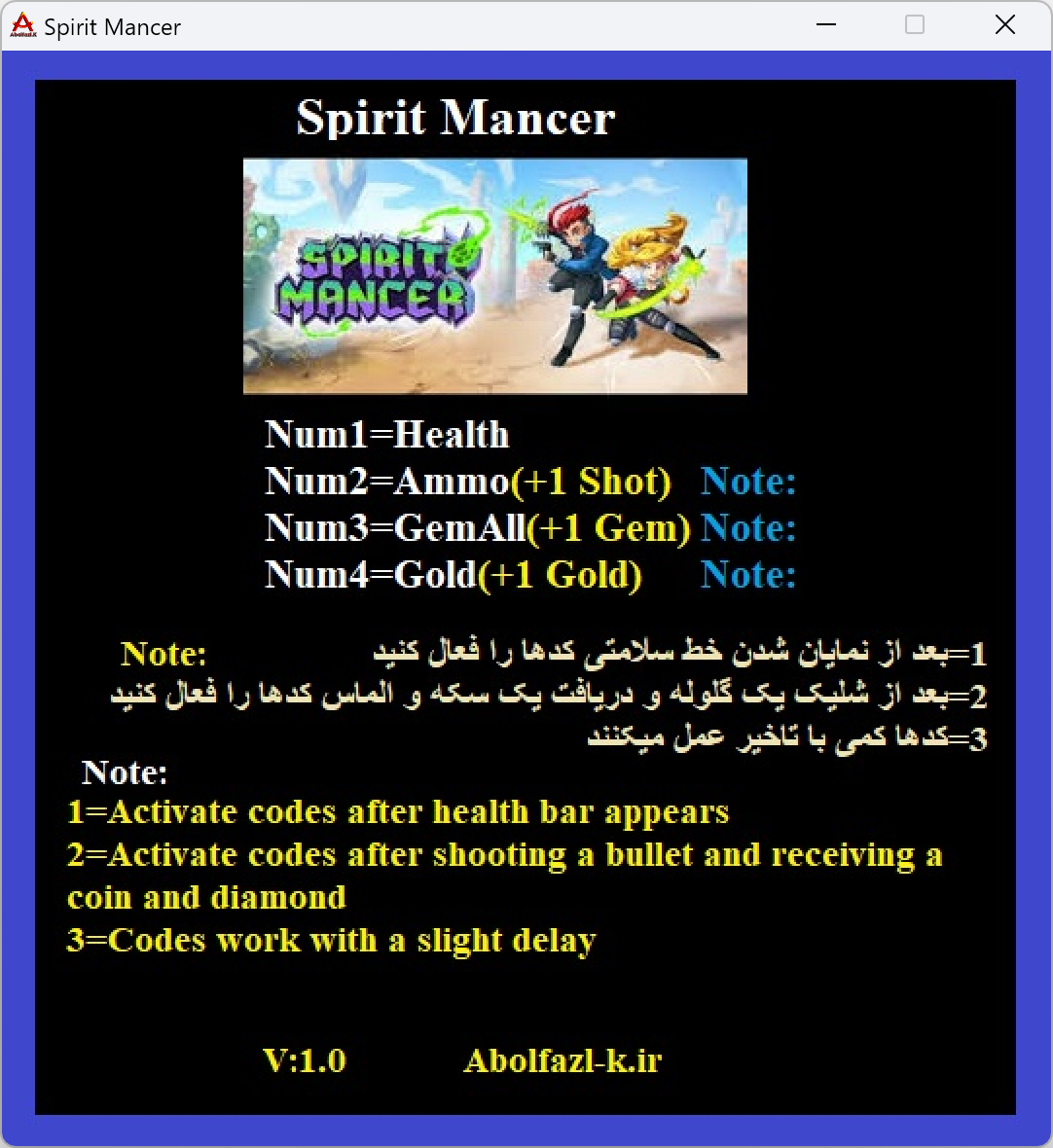 Spirit Mancer Trainer +4