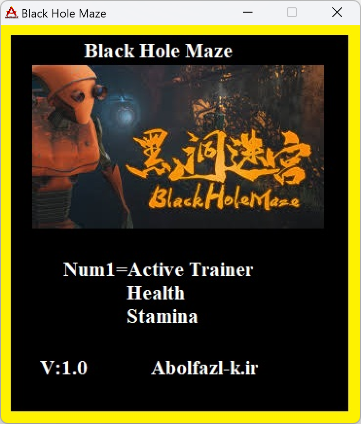 BlackHoleMaze Trainer +2