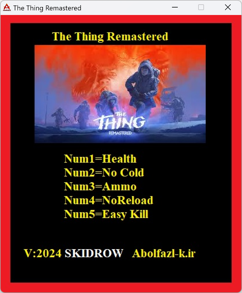 The Thing: Remastered Trainer +5