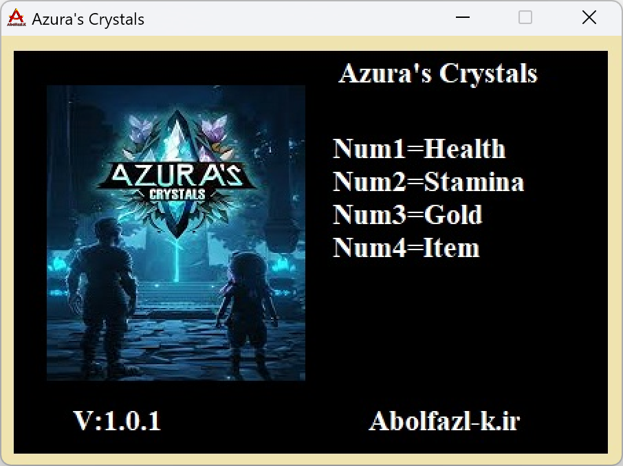 Azura's Crystals v1.0.1 Trainer +4