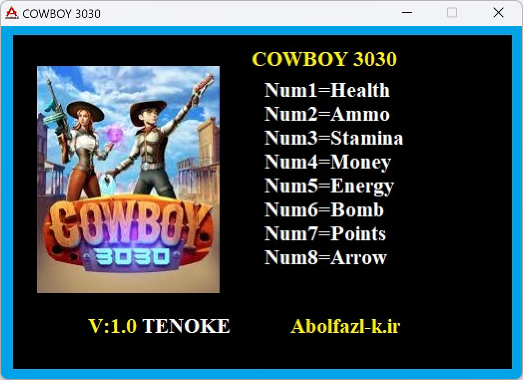 Cowboy 3030 Trainer +8