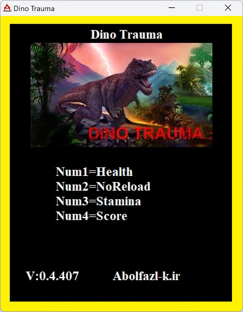 Dino Trauma v0.4.407 Trainer +4