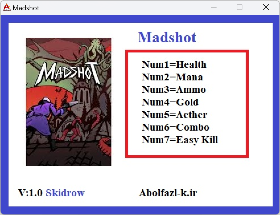 Madshot v0.437 Trainer +7