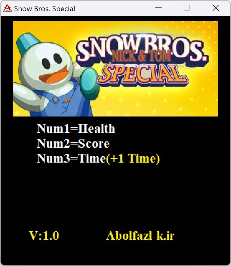 SNOW BROS. SPECIAL: ANNIVERSARY EDITION Trainer +3