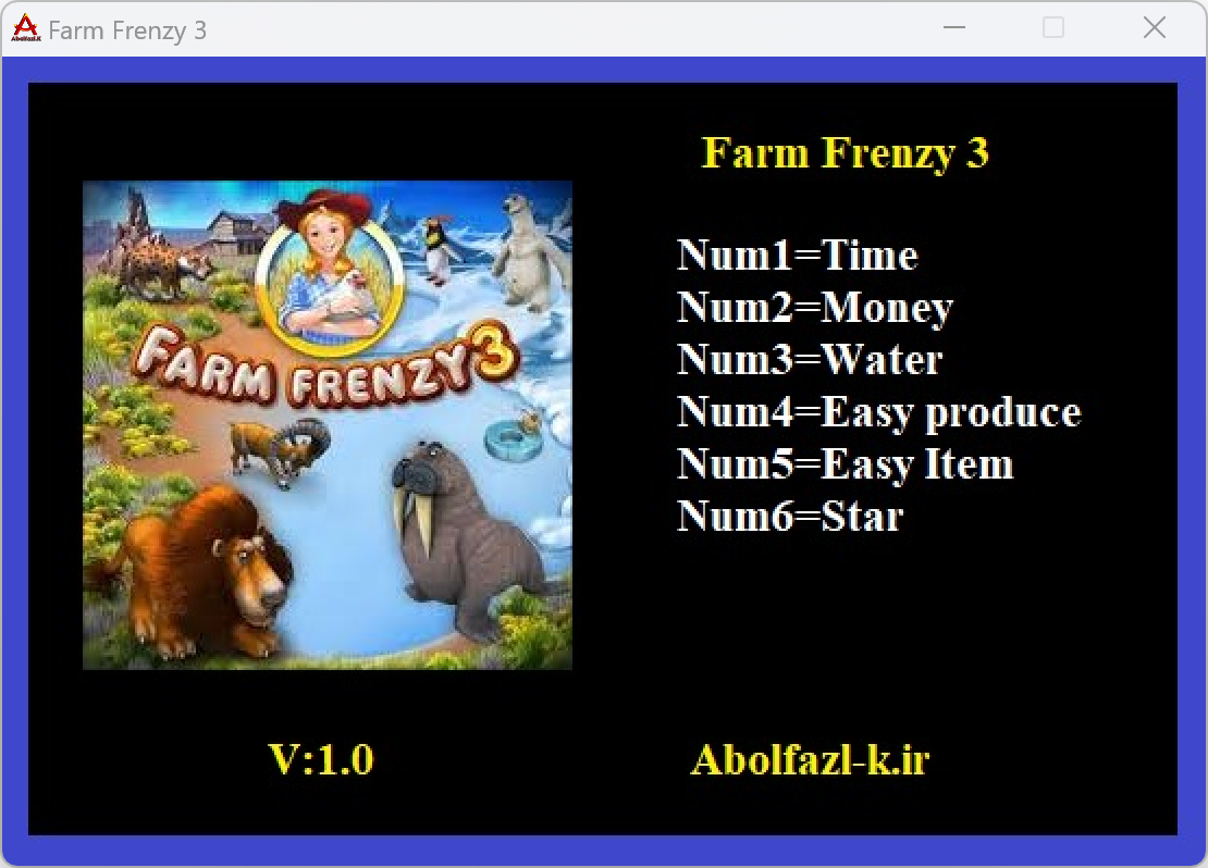 Farm Frenzy 3 Trainer +6