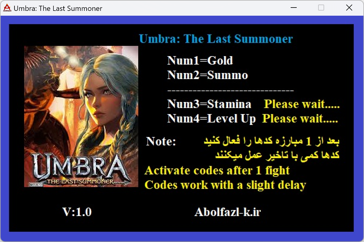 Umbra: The Last Summoner Trainer +4