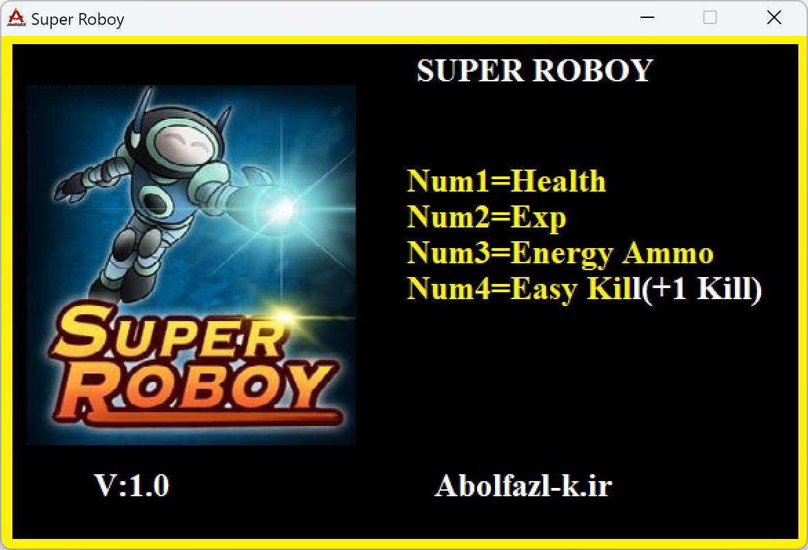 Super Roboy Trainer +4