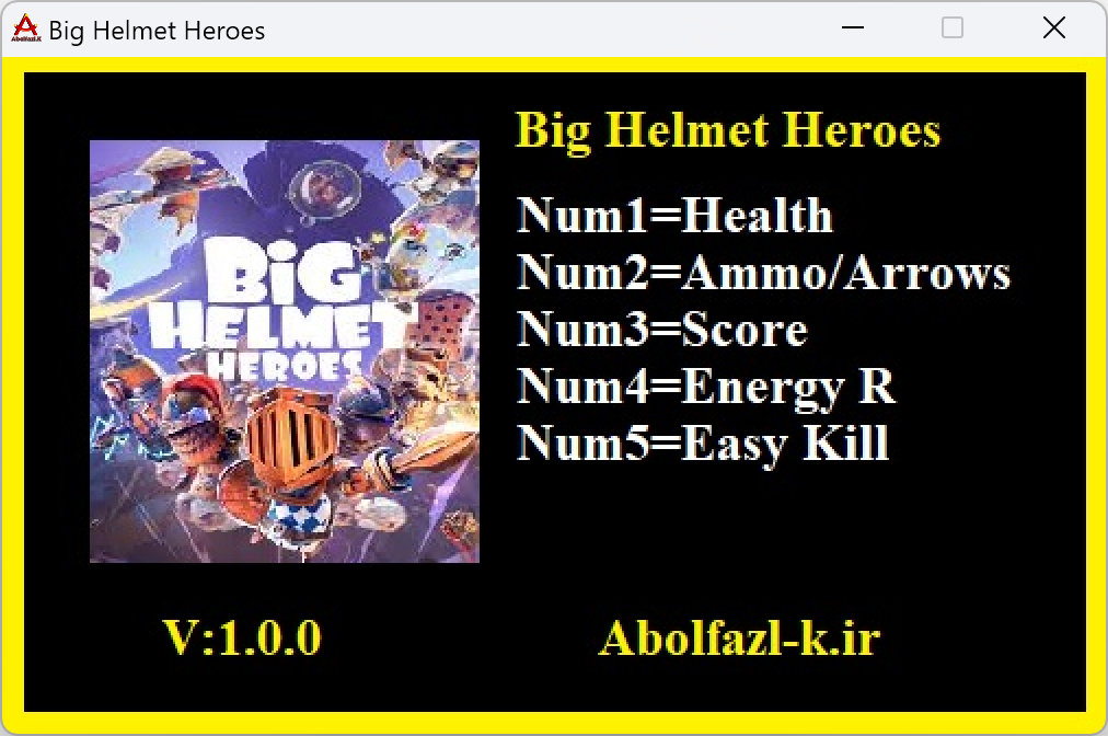 Big Helmet Heroes Trainer +5