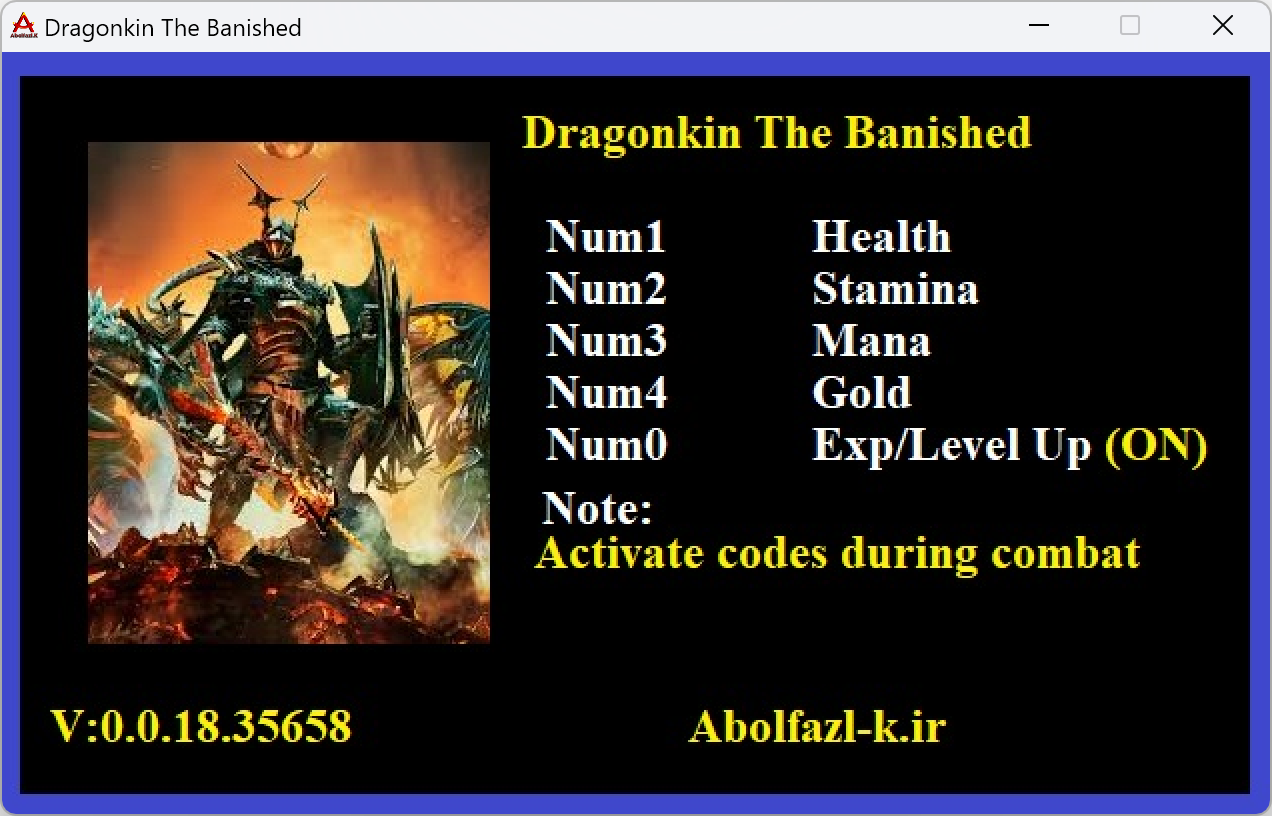 Dragonkin: The Banished v0.0.18.35658 Trainer +5