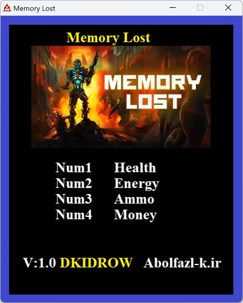 Memory Lost Trainer +4