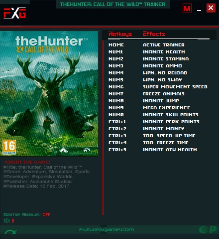 theHunter: Call of the Wild v1898534 Trainer +15